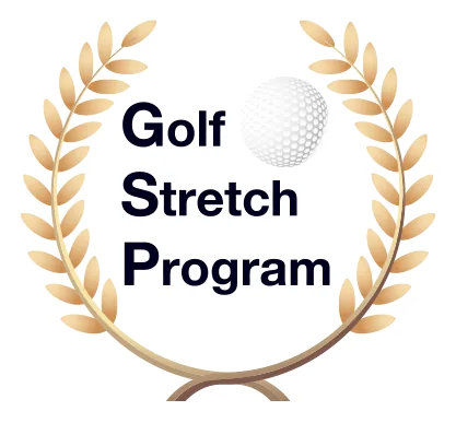 Golf Stretch Program（ゴルフストレッチプログラム）のエンブレム