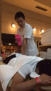 先週のファイナルQTのトレーナー活動。