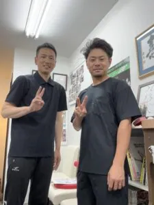 関西オープン出場前のプロゴルファー・高野碧輝選手がコンディショニングで来院されました